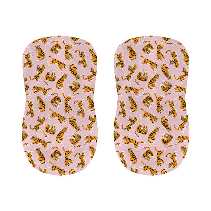 Cute Tiger Pattern Print Bar Stool Covers