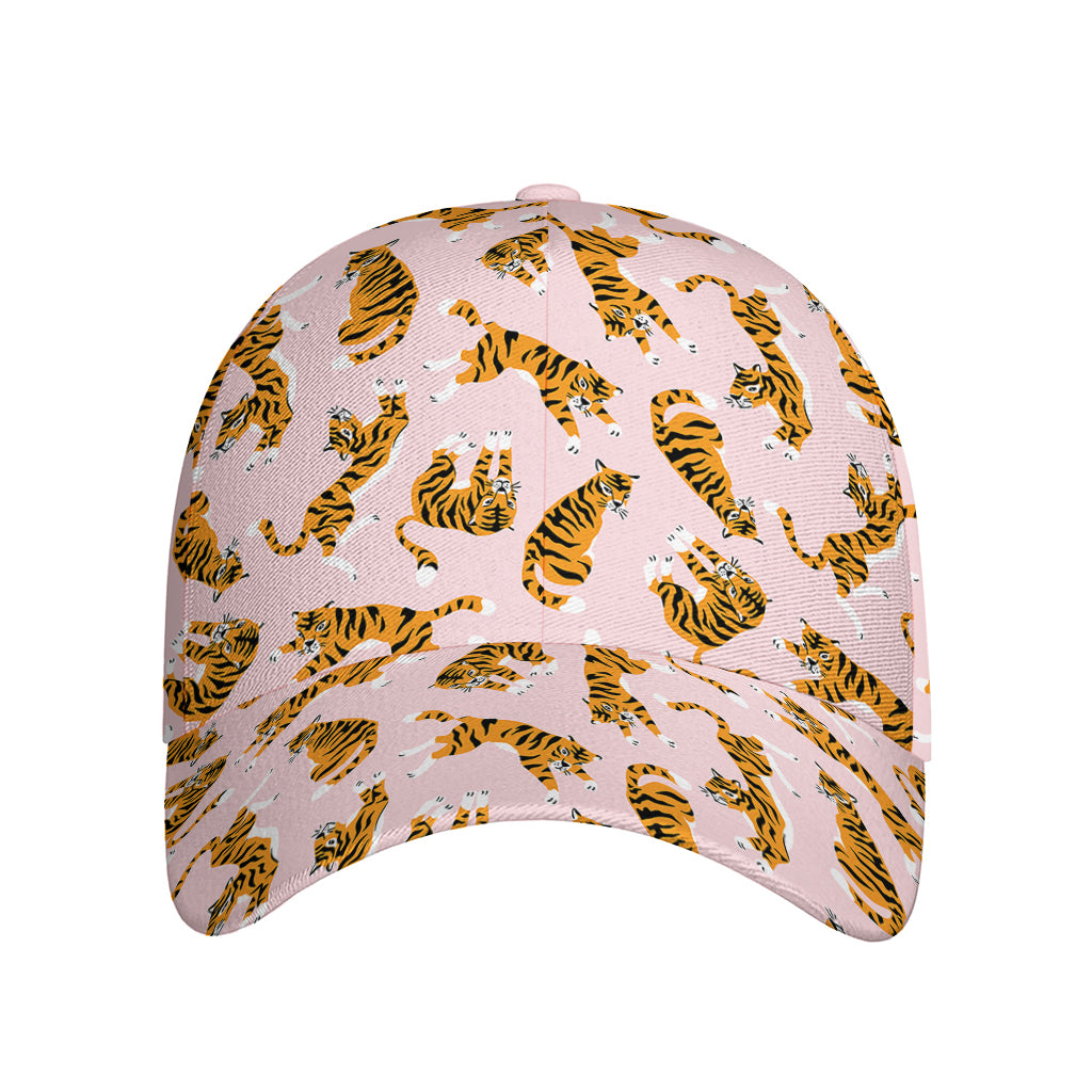 Cute Tiger Pattern Print Baseball Cap