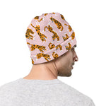 Cute Tiger Pattern Print Beanie