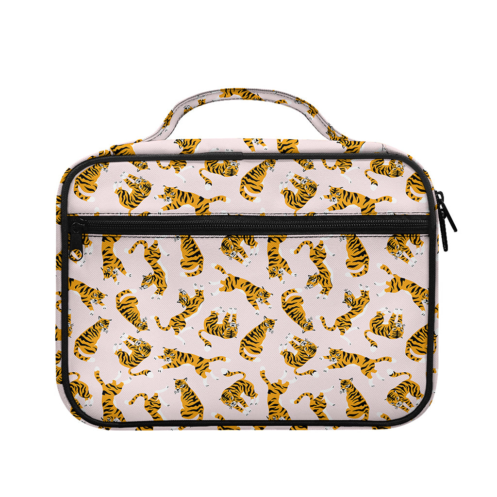 Cute Tiger Pattern Print Briefcase Bible Bag