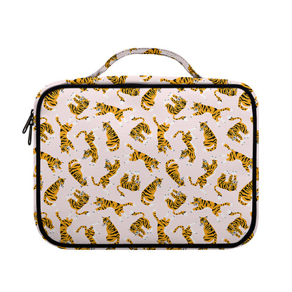 Cute Tiger Pattern Print Briefcase Bible Bag