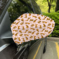 Cute Tiger Pattern Print Car Side Mirror Covers
