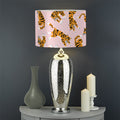 Cute Tiger Pattern Print Drum Lamp Shade