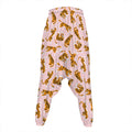 Cute Tiger Pattern Print Hammer Pants