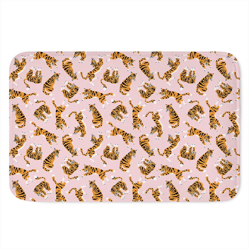Cute Tiger Pattern Print Indoor Door Mat