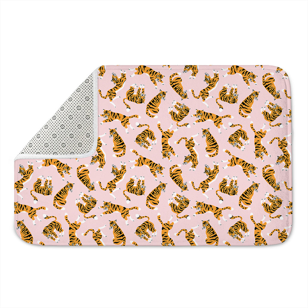 Cute Tiger Pattern Print Indoor Door Mat