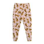 Cute Tiger Pattern Print Jogger Pants