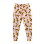 Cute Tiger Pattern Print Jogger Pants