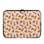Cute Tiger Pattern Print Laptop Sleeve