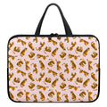 Cute Tiger Pattern Print Laptop Sleeve With Handle