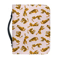 Cute Tiger Pattern Print Leather Bible Cover
