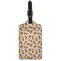 Cute Tiger Pattern Print Luggage Tag