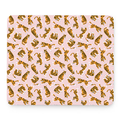 Cute Tiger Pattern Print Mouse Pad