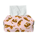 Cute Tiger Pattern Print Rectangle Tissue Box Cover