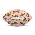 Cute Tiger Pattern Print Rugby Ball