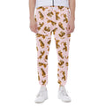 Cute Tiger Pattern Print Joggers