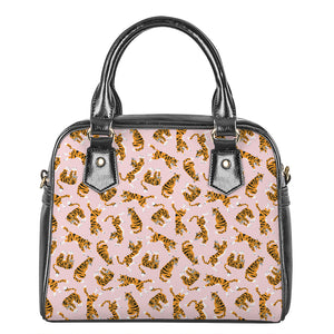 Cute Tiger Pattern Print Shoulder Handbag