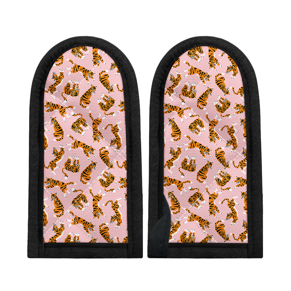 Cute Tiger Pattern Print Skillet Handle Cover