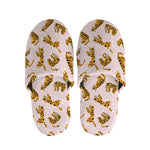 Cute Tiger Pattern Print Slippers