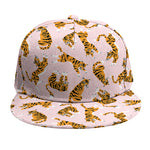 Cute Tiger Pattern Print Snapback Cap