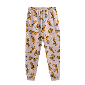 Cute Tiger Pattern Print Sweatpants