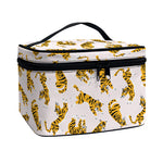 Cute Tiger Pattern Print Travel Makeup Bag