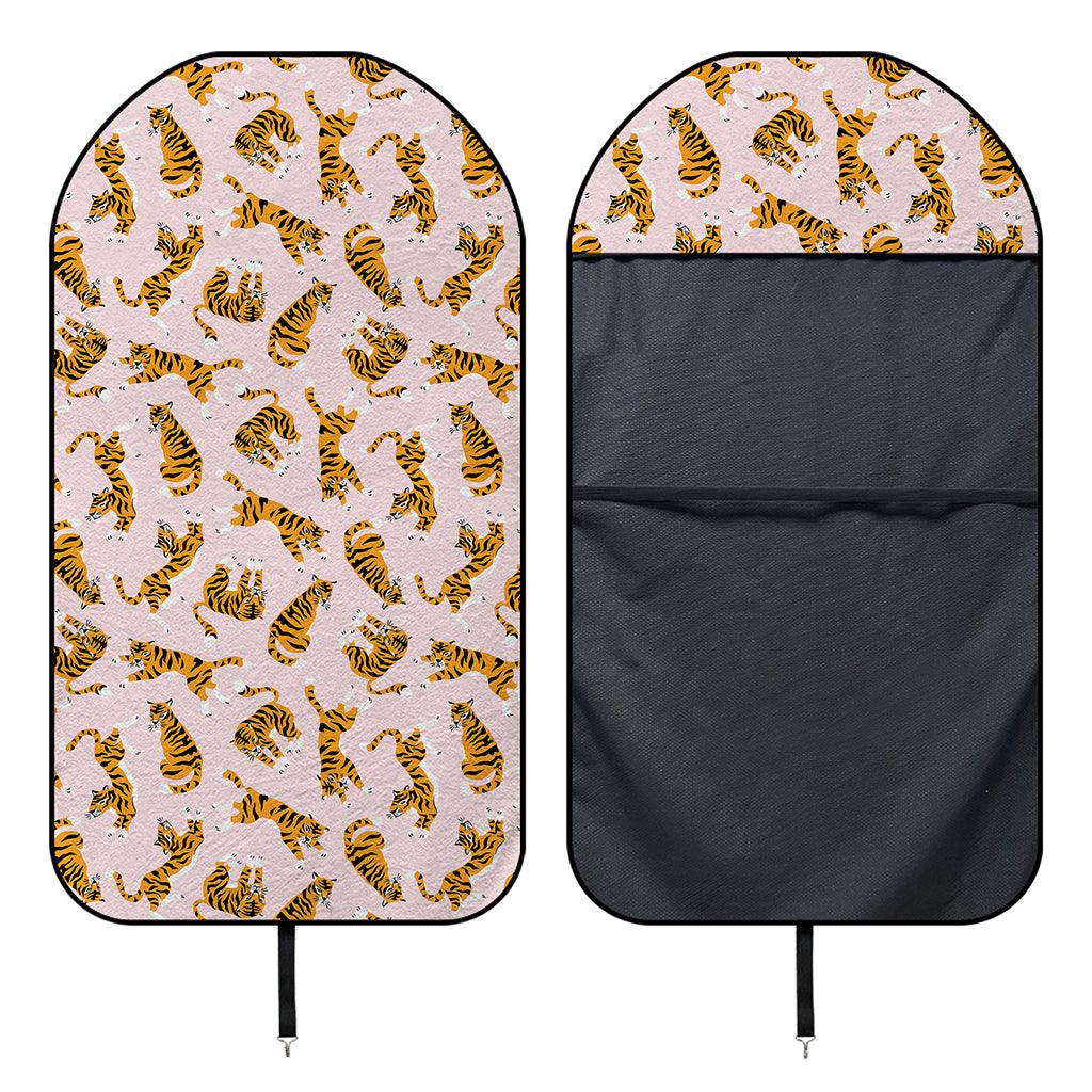 Cute Tiger Pattern Print Waterproof Car Seat Cover