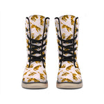 Cute Tiger Pattern Print Winter Boots