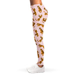 Cute Tiger Pattern Print Women's Leggings
