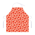 Cute Tomato Pattern Print Adjustable Apron
