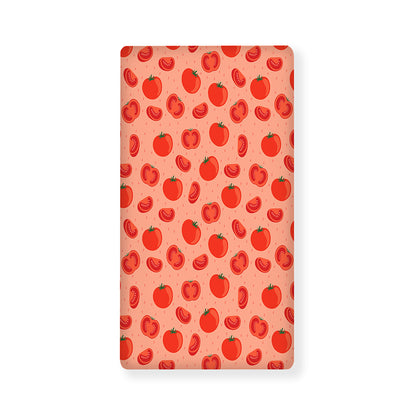 Cute Tomato Pattern Print Baby Crib Sheet
