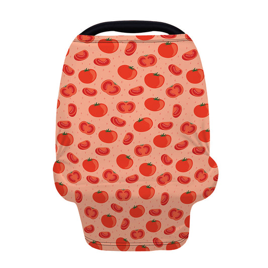 Cute Tomato Pattern Print Baby Seat Cover