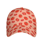 Cute Tomato Pattern Print Baseball Cap