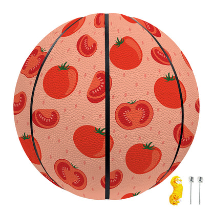 Cute Tomato Pattern Print Basketball