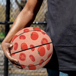 Cute Tomato Pattern Print Basketball