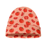 Cute Tomato Pattern Print Beanie