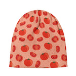 Cute Tomato Pattern Print Beanie