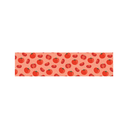 Cute Tomato Pattern Print Bed Runner