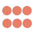 Cute Tomato Pattern Print Coaster Set