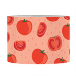 Cute Tomato Pattern Print Drum Lamp Shade