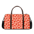 Cute Tomato Pattern Print Duffel Bag