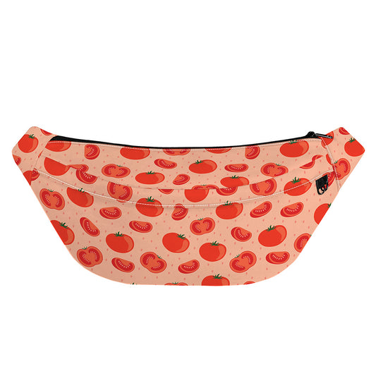 Cute Tomato Pattern Print Fanny Pack