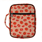 Cute Tomato Pattern Print Front Pocket Bible Bag