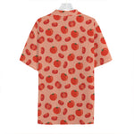 Cute Tomato Pattern Print Hawaiian Shirt