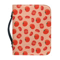 Cute Tomato Pattern Print Leather Bible Cover
