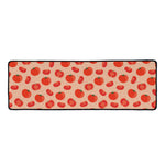 Cute Tomato Pattern Print Long Kitchen Mat