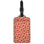 Cute Tomato Pattern Print Luggage Tag