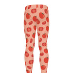Cute Tomato Pattern Print Men's leggings