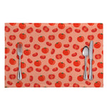 Cute Tomato Pattern Print Placemat