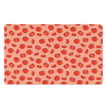 Cute Tomato Pattern Print Polyester Doormat
